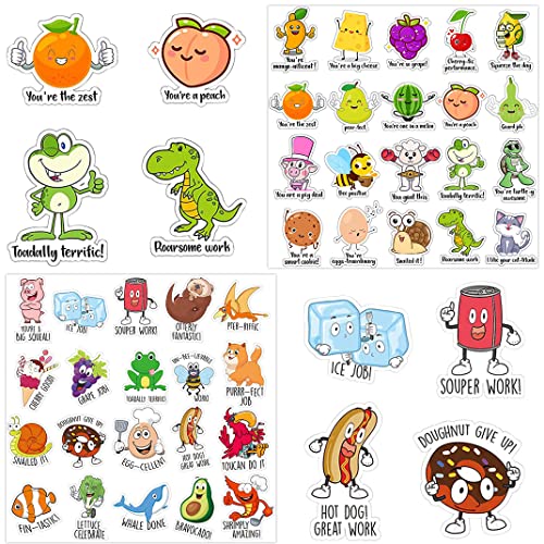 【送料無料】Zayookey シール ステッカー 600枚セット 激励ステッカー ご褒美 防水 3D ...
