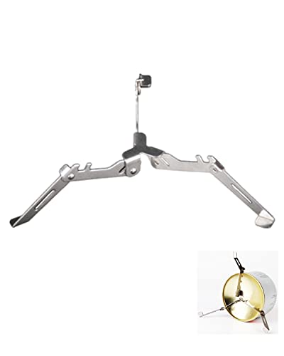 【送料無料】LIKENNY バーナー・ストーブ用 スタビライザー 304ステンレス製 折り畳み式 ポータブル アウトドア キャンプ用品 ガスカートリッジホルダー...