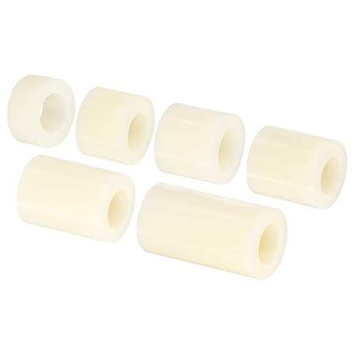 【送料無料】PATIKIL 丸型スペーサーワッシャーセット 60個 ナイロン 5 8 10 12 15 20mm長さ M6ねじブ..