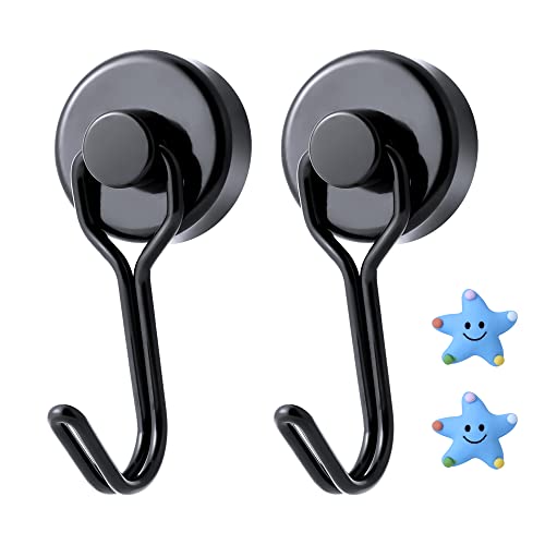 【送料無料】マグネットフック 強力 ネオジム磁石付き 壁掛けフック