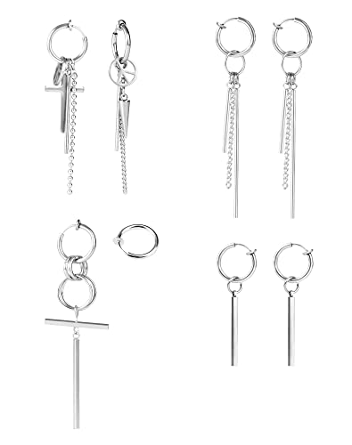 【送料無料】Akunszフェイクピアス メンズ ノンホールピアス イヤリング イヤーカフ メンズ レディース..