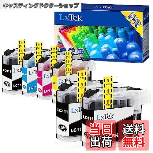 㥹ƥ󥰥ɥåפ㤨̵֡LxTek LC111-4PK ߴ󥯥ȥå ֥饶 Brother   LC111  4å+2(6 //ɽ/ DCP-J552N DCP-J557N DCP-J952N DCP-J957N MFC-J727DפβǤʤ2,501ߤˤʤޤ