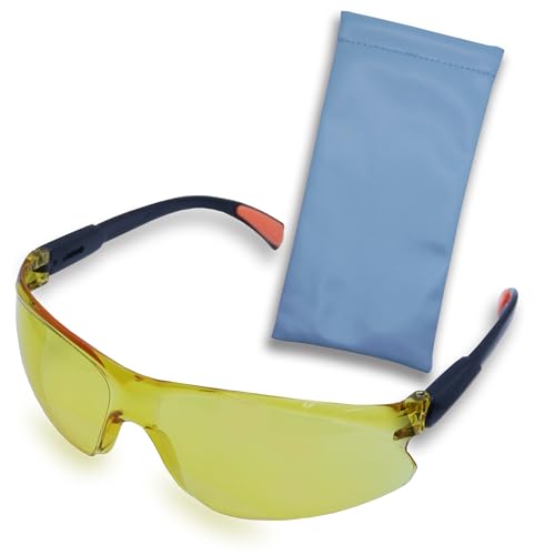 【送料無料】[Cali&Brita] ホビー製作に最適！＞ホビー用保護メガネ イエローレンズ 高コン ...