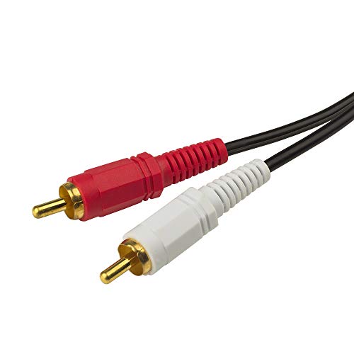【送料無料】WYVERN AUDIO XLRキャノン(オス/黒)x2-RCAピンx2 アンバランス ケーブル