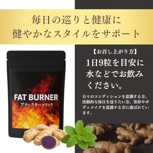 キャスティングドクターショップの【送料無料】脂肪燃焼サポートサプリメント《ブラックターメリック配合》｜ポリメトキシフラボンxアルギニンxシトルリン｜沖縄産マンジェリコン配合【FAT BURNER】｜アングル3