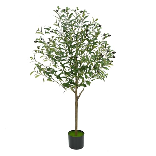 【送料無料】SAGVE（サゲビル） 観葉植物 フェイクグリーン 高さ150cm 人工観葉植物 造花 大型光触媒 空気清浄 室内 玄関 キッチン オフィス 鉢植え 植木 飾り オリーブ