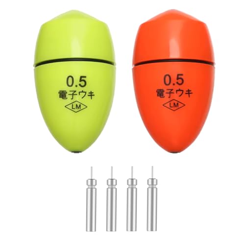 【送料無料】PLEAVIT 電気ウキ フカセウキ 夜釣り ケミカルライト 光る 防水 仕掛け フカセ釣り 釣り ..