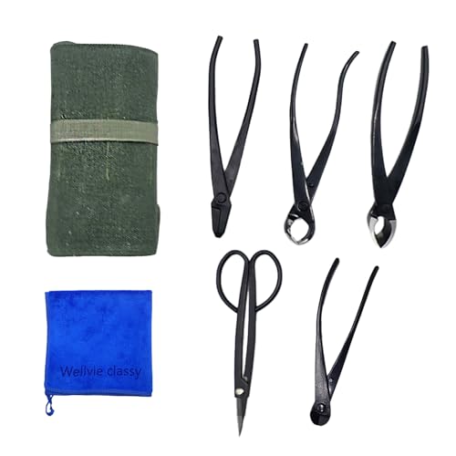 【送料無料】Wellvie classy 盆栽ツールセット 5点セット ノブカッター・凹型カッター・ワイヤーカッタ..