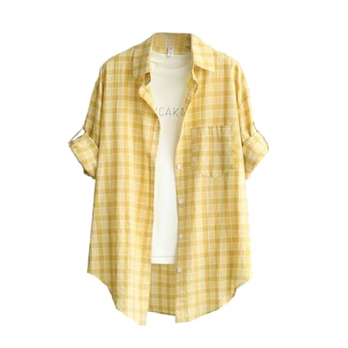 【送料無料】[zuevichn] ブラウス レディース 夏 長袖 シャツ ボタンダウン トップス 襟付き