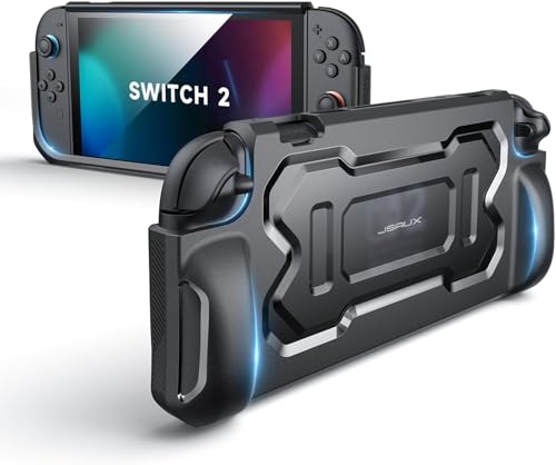 【送料無料】JSAUX スイッチ2 対応保護ケース Nintendo Switch 2対応カバー｜半包囲型グリップデザイン..