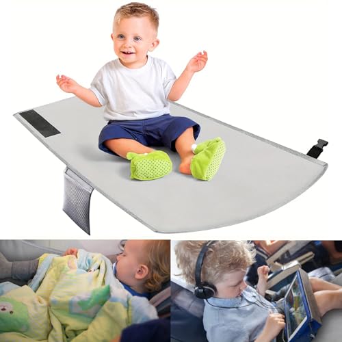 【送料無料】飛行機 フットレスト 子供 幼児用 飛行機シートエクステンダーマット 赤ちゃん ハンモッ ...