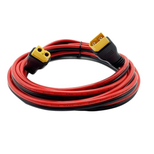 【送料無料】WBGADAM XT60 オス-メス 12AWG 延長ケーブル 、ポータブル発電所、ソーラー発電機用