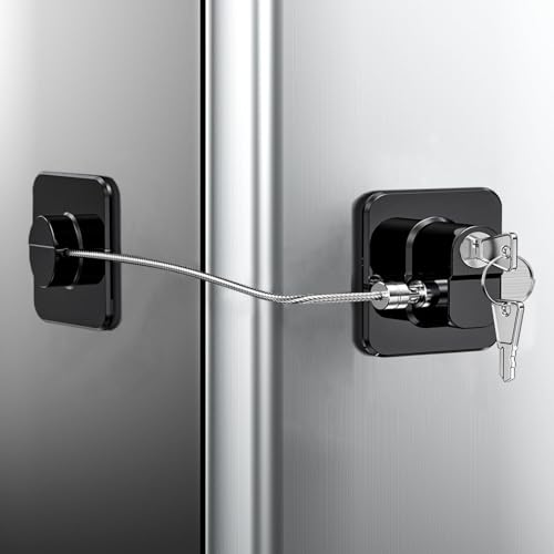 【送料無料】冷蔵庫 ロック チャイルドロック Kafand ベビーガード 工具不要 取付簡単 こども 安全対策 地震対策 赤ちゃん犬猫 補助鍵 盗難防止 冷蔵庫のドアロック/引き出しロック/ファイルキャビネットロック/キャビネット などに適用