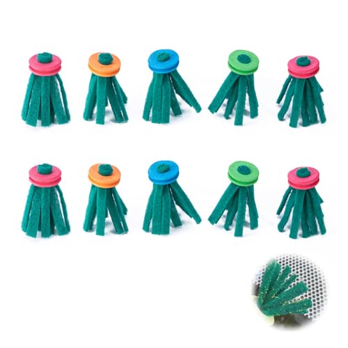 【送料無料】雲見 メダカ 産卵床 5色 水質浄化 抗菌 カビ防止 飼育 スポンジ メダカのゆりかご産卵床 浮遊式 卵保護 産卵面積増加 水槽繁殖サポート 繰り返し使用可能 食卵防止 孵化率UP