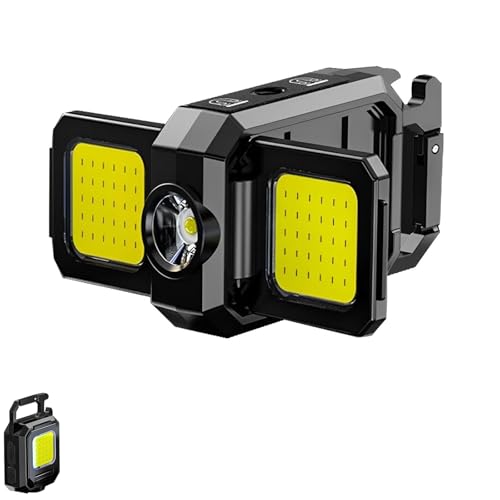 【送料無料】YIBOOOM cobライト 充電式 led 小型 超高輝度 1000ルーメン 5つのライトモード IPX4防水 ..