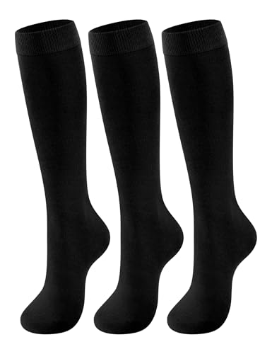 【送料無料】[CLOSEMATE] ハイソックス レディース 靴下 吸汗速乾 22-25cm コーマ綿 通気防臭 ひざ下ソ..