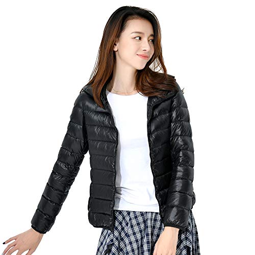 【送料無料】CLAZOLIY ウルトラライト ダウンジャケット レディース ライトダウン 暖かい 軽量 防風 防寒 ダウンコート コンパクト収納 CL108