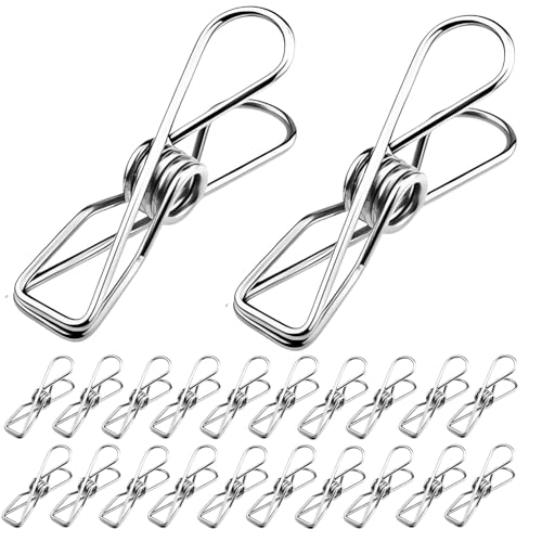 【送料無料】【生活収納アドバイザー監修】fogman 洗濯バサミ ステンレス ピンチ クリップ フック 強力..