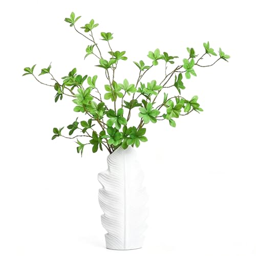 【送料無料】WillingYou フェイクグリーン ドウダンツツジ 4本セット 人工観葉植物 造花 インテリアグ..