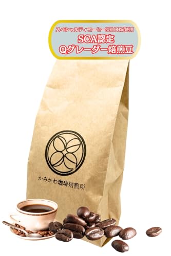 【送料無料】【よ～いドン！となりの人間国宝さんTV番組で紹介】 かみかわ珈琲焙煎所 コーヒー 豆のまま 150g 極上の深煎りブラック スペシャルティコーヒー 100% 希少国際資格 SCA認定Evolved Qグレーダー 焙煎コーヒー豆 とよなかSONeブレンド コーヒー豆 珈琲豆