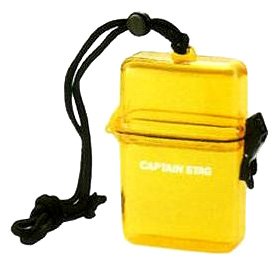 【送料無料】キャプテンスタッグ(CAPTAIN STAG) 防水 クリアケース クリアイエロー M-9356