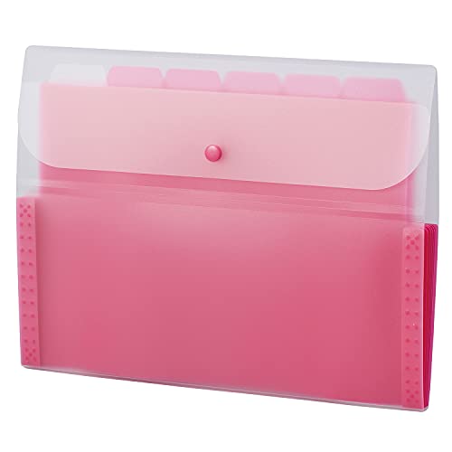 【送料無料】セキセイ アクティフ ドキュメントホルダー A4 ローズ ACT-3906-23