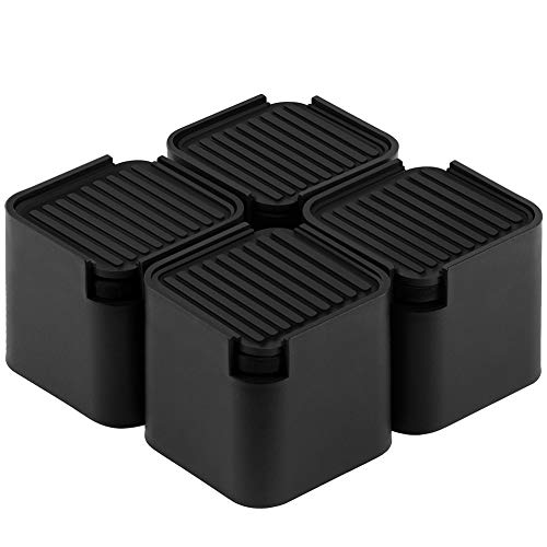 【送料無料】Uping 洗濯機用防振かさ上げ台 高さ調整・防音・防振ゴムマット 洗濯機用置き台 かさ上げ..