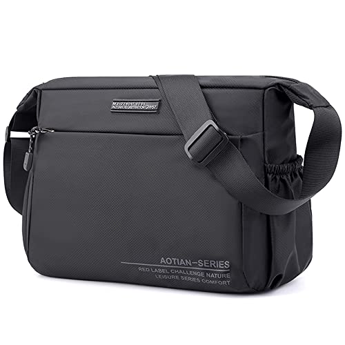 【送料無料】[zhongningyifeng] ショルダーバッグ メンズ 斜めがけ 大容量 軽量 かばん 撥水 ナイロン ..