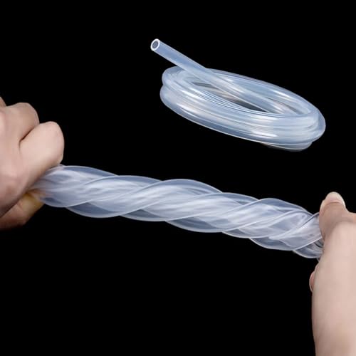 【送料無料】LIKENNY シリコンチューブ 8mmx10mm エアホース 耐候 耐熱 クリアチュ...