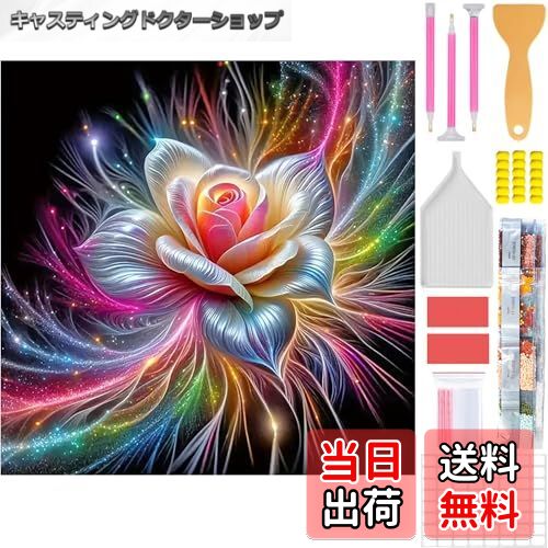 【送料無料】Amyaker ダイヤモンドアート キット ダイアモンドビーズ絵画キット DIY 手作り絵画 全面貼り付けタイプ