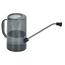 【送料無料】DFsucces じょうろ 水差し ジョウロ 1L プラスチック製 透明 水差し 観葉植物 家庭園芸用 散水用具 園芸用品 目盛り付き グレー