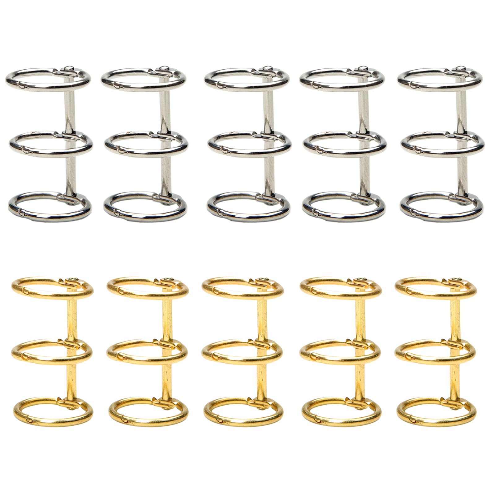 【送料無料】MAEXUS ルーズリーフ バインダーリング 10個入りバインダー 穴径20mmルーズリーフ バイン..