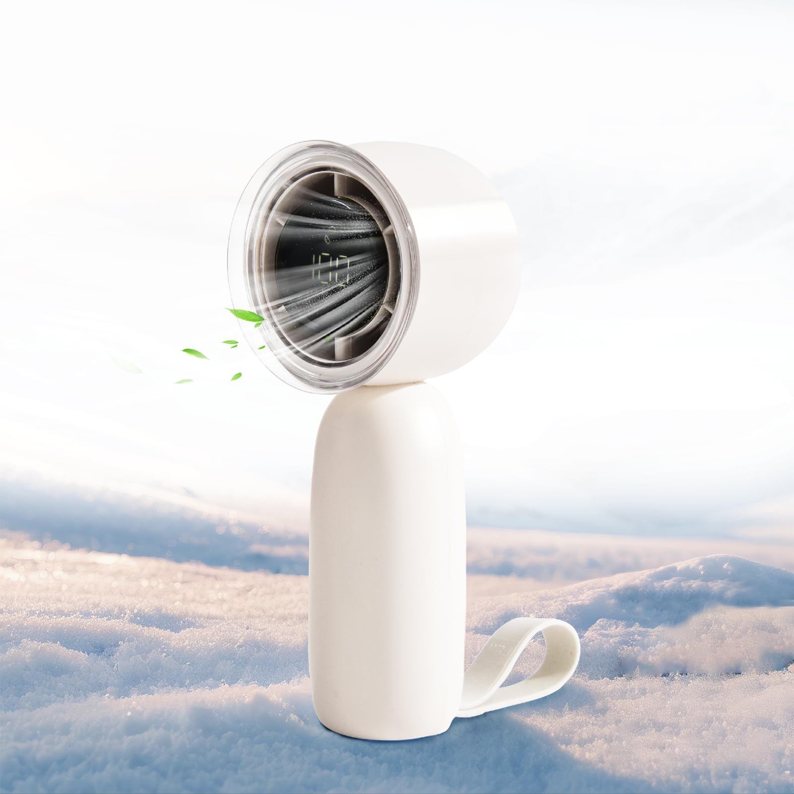 【送料無料】ハンディファン 携帯扇風機 ハンディファン強力 手持ち扇風機 3000mAh 大容量バッテリー 充電式USB扇風機 小型 1-100段階風量調節 高速 LEDデジタル表示 ストラップ付き 手持ち 卓上 扇風機 ミニ扇風機 小型扇風機 せんぷうき扇風機 熱中症対策 旅行/キャンプ/ア