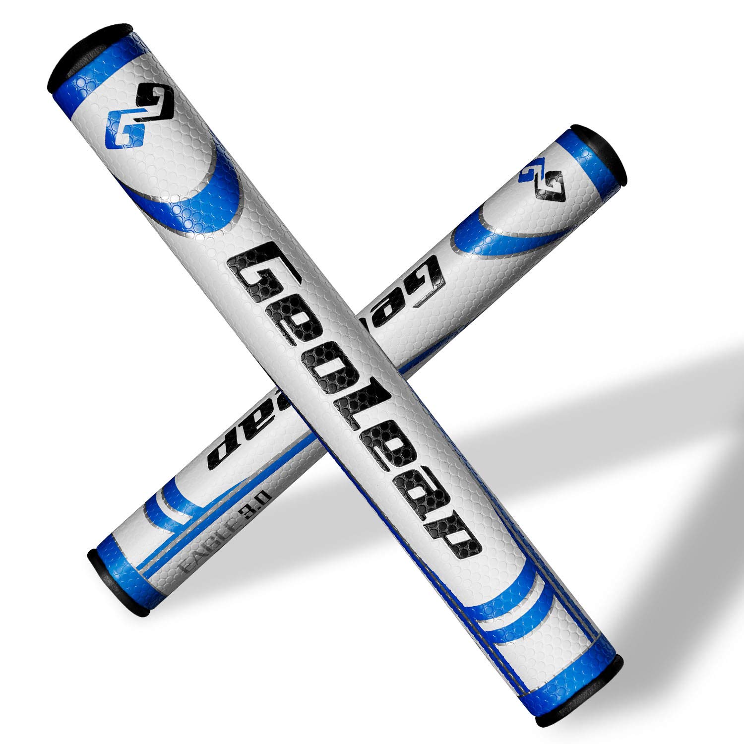 【送料無料】Geoleap パターグリップ-ソフトポリウレタン素材 ラウンド型 軽量ゴルフグリップ 4色 2サ..