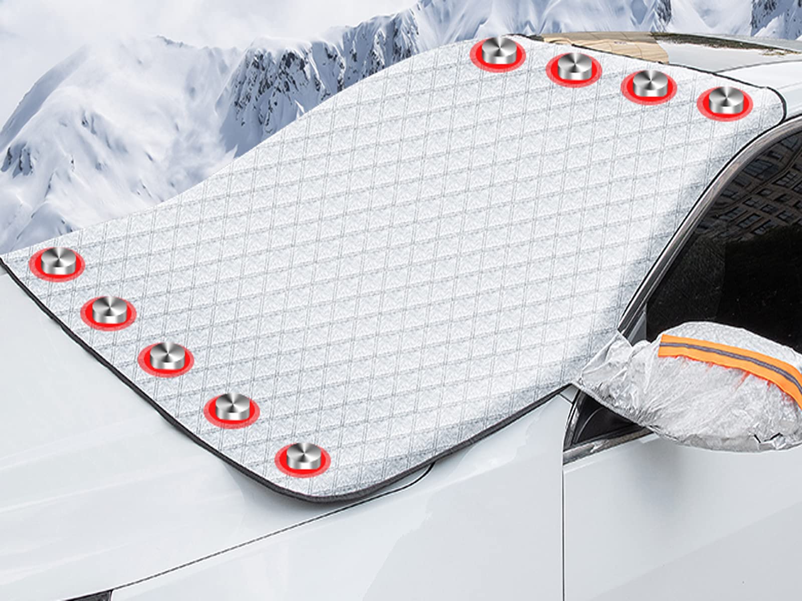 【送料無料】2024強化版 トヨタ ライズ RAIZE カーフロントガラスカバー フロントカバー 凍結防止シー..