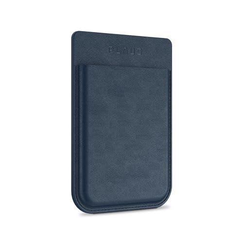 【送料無料】PLAUD NOTE ボイスレコーダー 専用ケース MagSafe対応 携帯に取り付け可能 収納/保護用 通話録音に便利 軽量/薄型 革製 （ネイビーブルー）