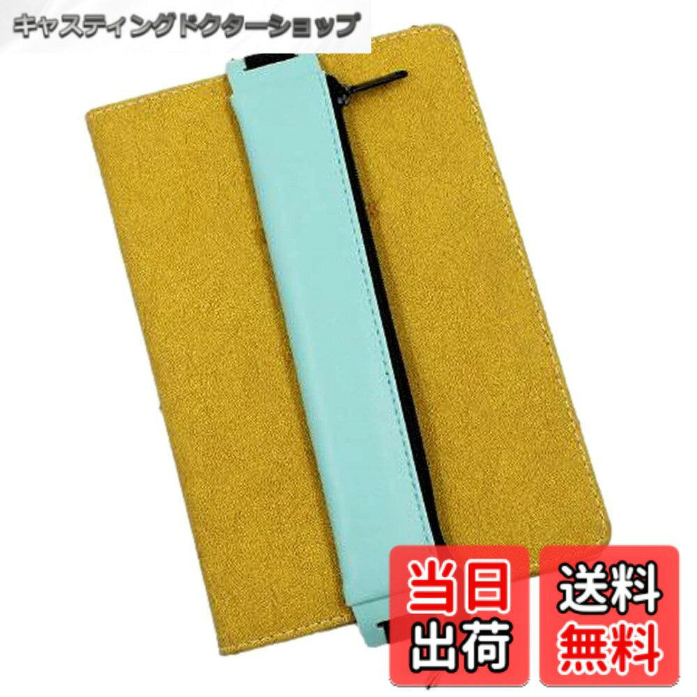S.fields.inc ブックバンドペンケース ペンホルダー 手帳 タブレット iPad用 タッチペン puレザー (ブルー)