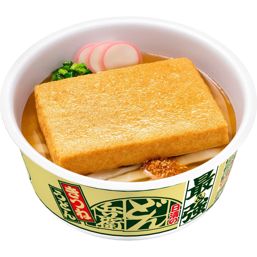 【送料無料】どん兵衛 日清の最強どん兵衛 きつねうどん [八幡屋礒五郎 特製ゆず七...