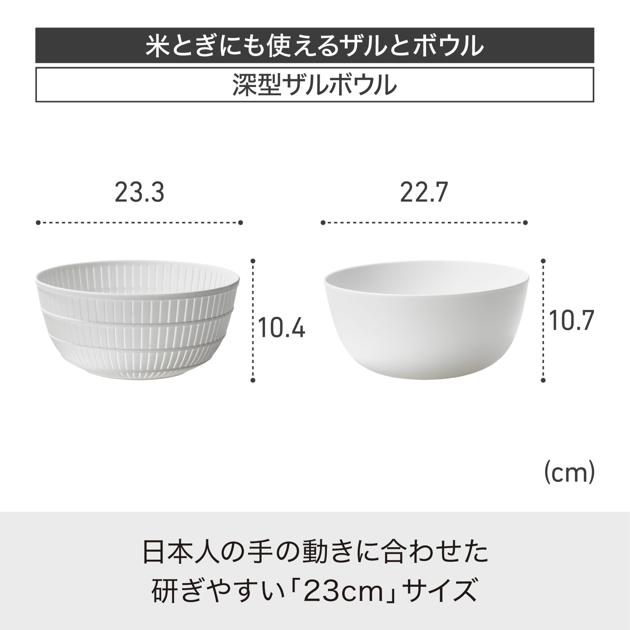 キャスティングドクターショップの【送料無料】ライクイット (like-it) ザルボウル 色：ピンク、サイズ：深型｜アングル3