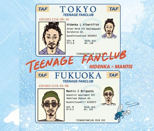 HIDENKA × MANTIS / TEENAGE FANCLUB