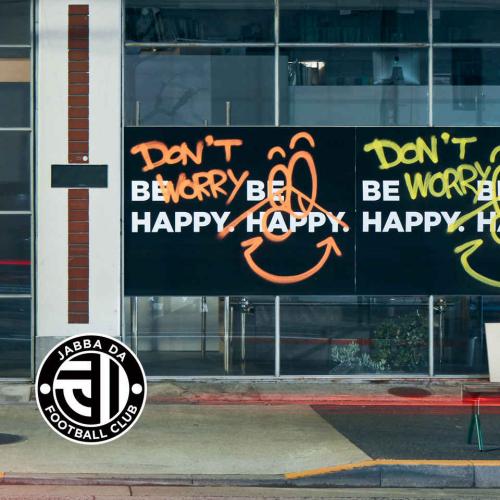 【￥↓】 JABBA DA FOOTBALL CLUB / DON'T WORRY, BE HAPPY