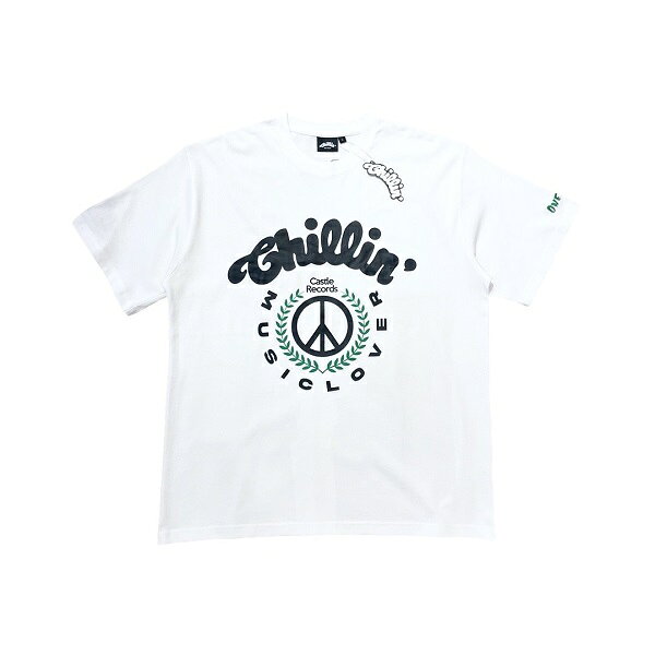 Chillin' × Castle Records / "MUSIC LOVER" T-shirts (WHITE)のサムネイル