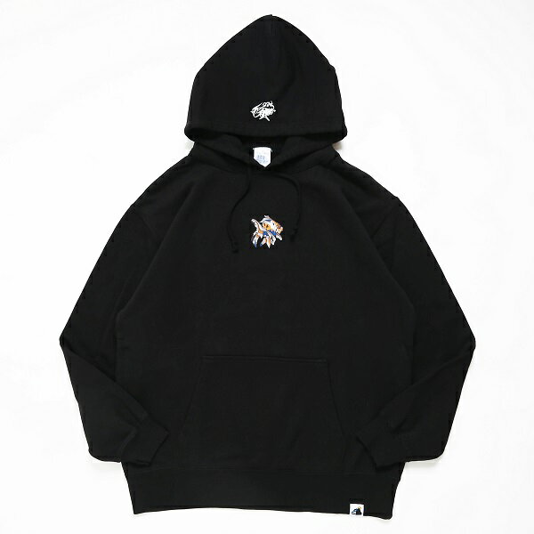 鬼頭 × CASTLE-RECORDS Parker “金魚” (BLACK)