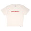 CASTLE-RECORDS T-shirts (VANILLA WHITE x RED)