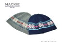 Snowflake Banded Hat ロバート・マッキー・スノーフレーク柄キャップ