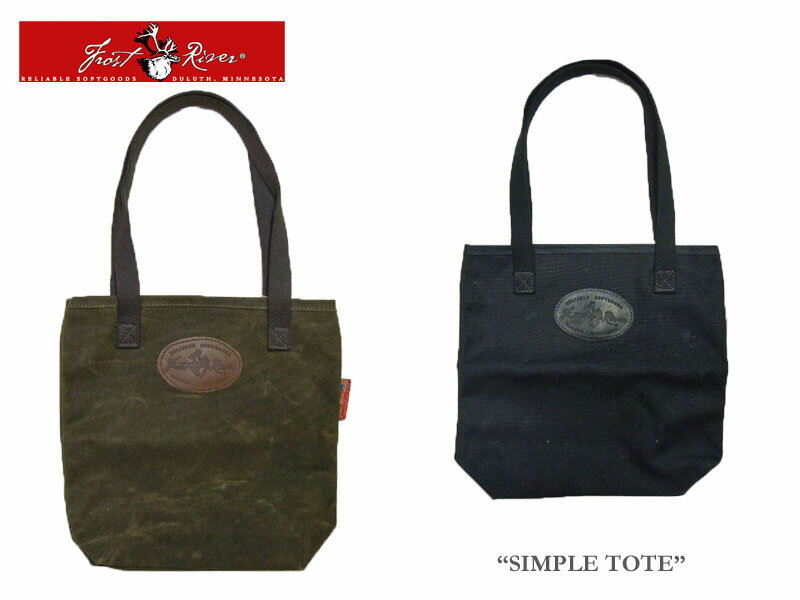 【FROST RIVER】フロストリバー SIMPLE TOTE トートバッグ