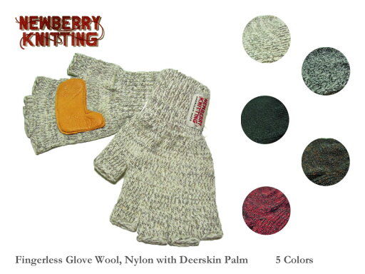 【NEWBERRY KNITTING】ニューベリーニッティング Ladies Fingerless Glove レディース・ディアスキン・フィンガーレス・グローブ 【NEWBERRY KNITTING】ニューベリーニッティング Ladies Fingerless Glove レディース・ディアスキン・フィンガーレス・グローブ