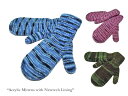 ＜ネコポス対応＞【NEWBERRY KNITTING】ニューベリーニッティング Ladies Acrylic Mittens with Newtech Lining アクリル・パイル付カモフラージュ・ミトン