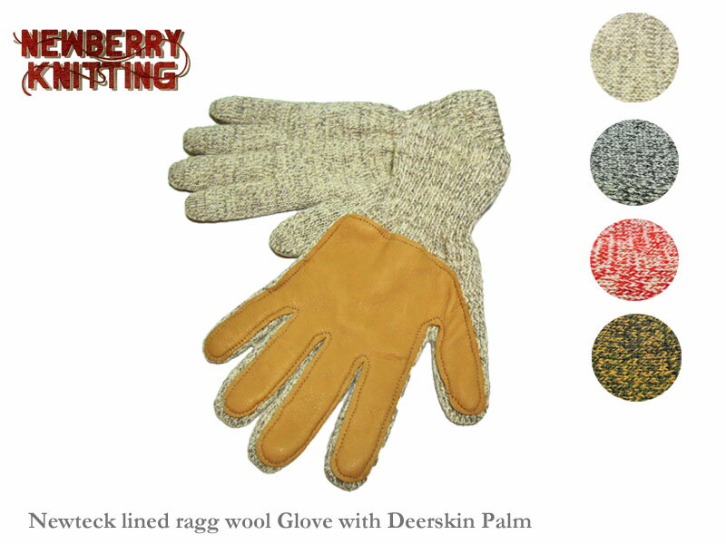 【NEWBERRY KNITTING】ニューベリーニッティング Mens Glove メンズ・ディアスキン・パイル付手袋