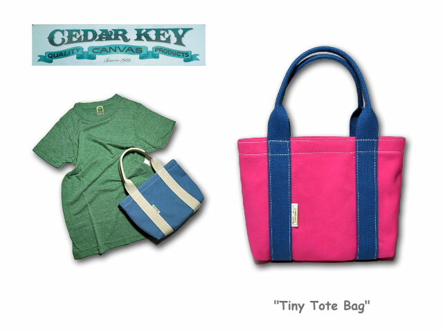 【Cedar Key】シダーキー Tiny Tote Bag (XS) タイニー・トートバッグ